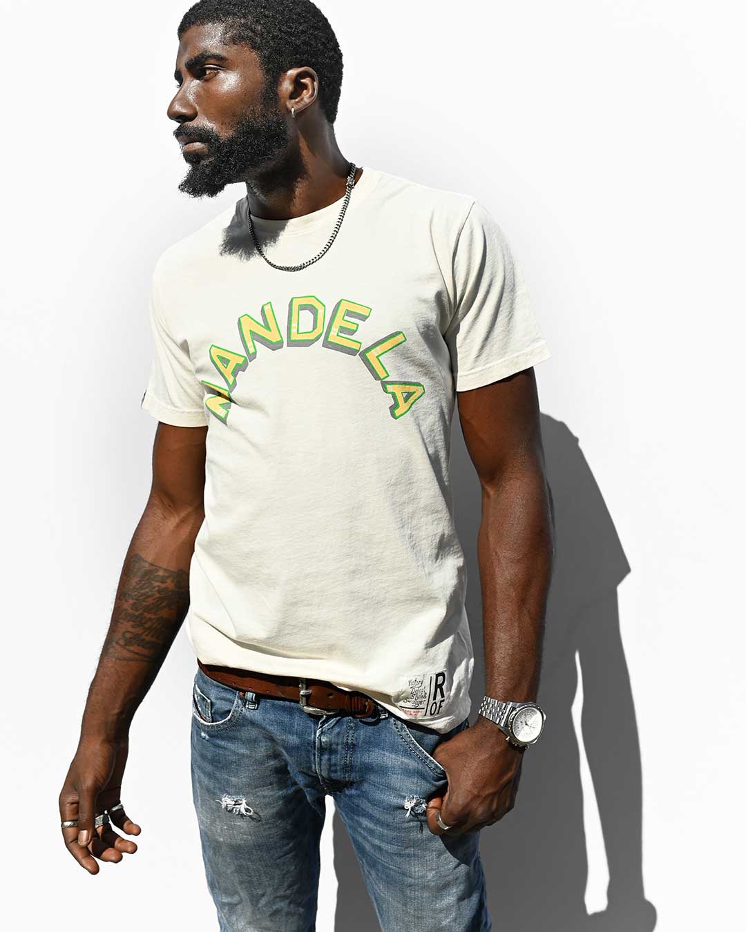 Nelson Mandela Classic White Tee