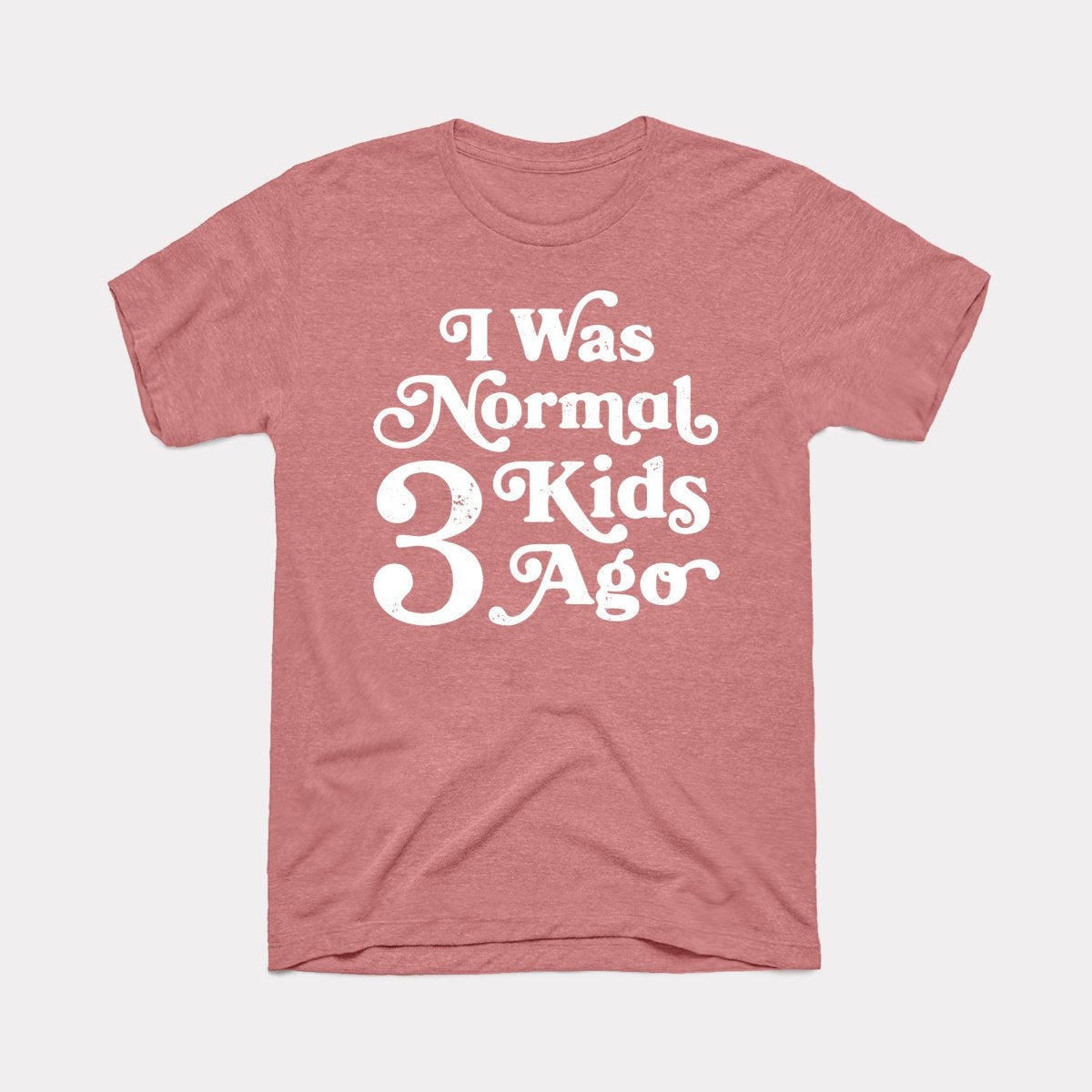 Normal 3 Kids Ago Adult Unisex Tee