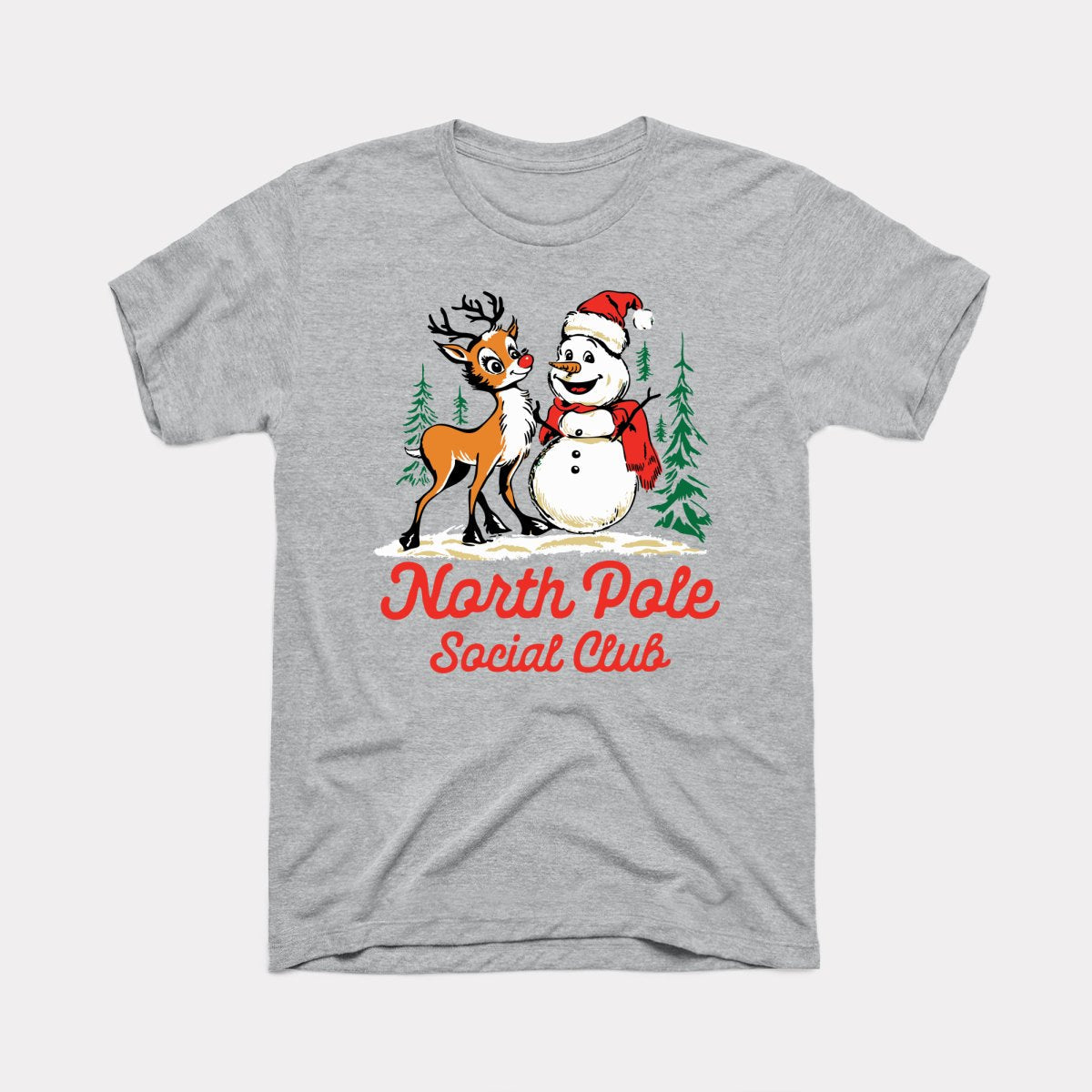 North Pole Social Club - Adult Unisex Tee