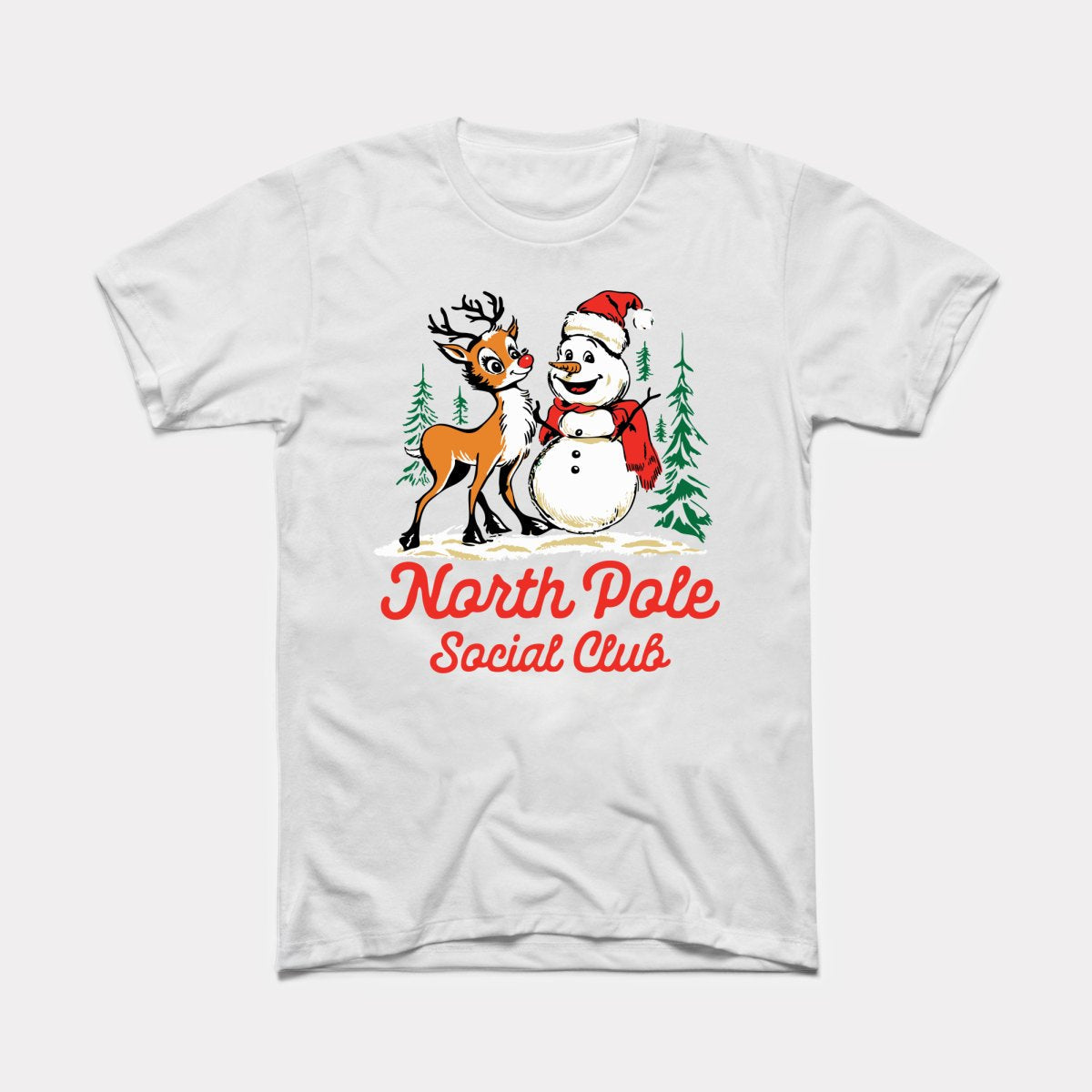 North Pole Social Club - Adult Unisex Tee