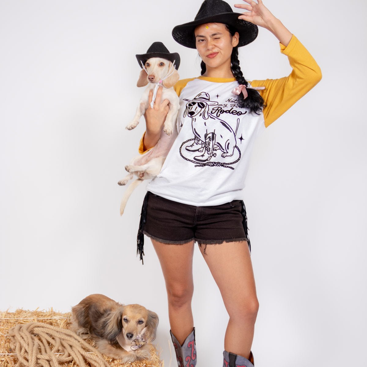 not my first rodeo unisex baseball tee
