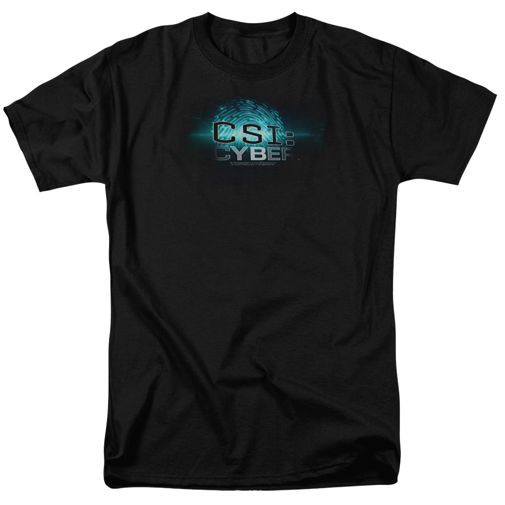 CSI Cyber Thumb Print - Men's Regular Fit T-Shirt