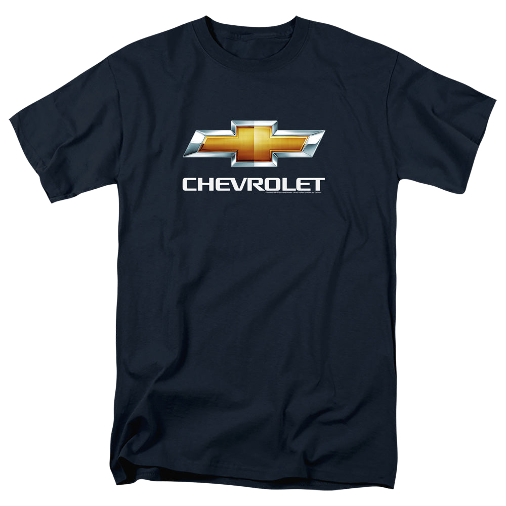 Chevrolet Chevy Bowtie Stacked - Men's Regular Fit T-Shirt Style002