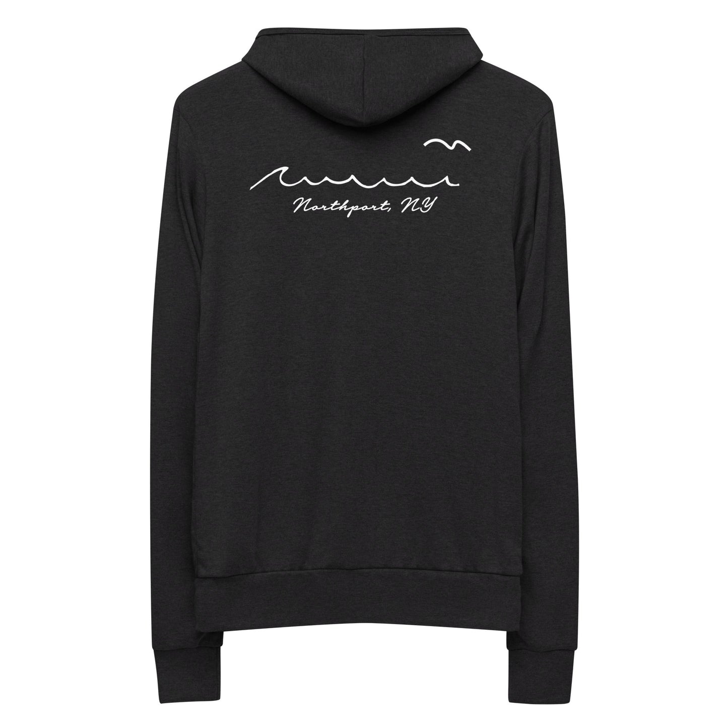 Salted Unisex zip hoodie