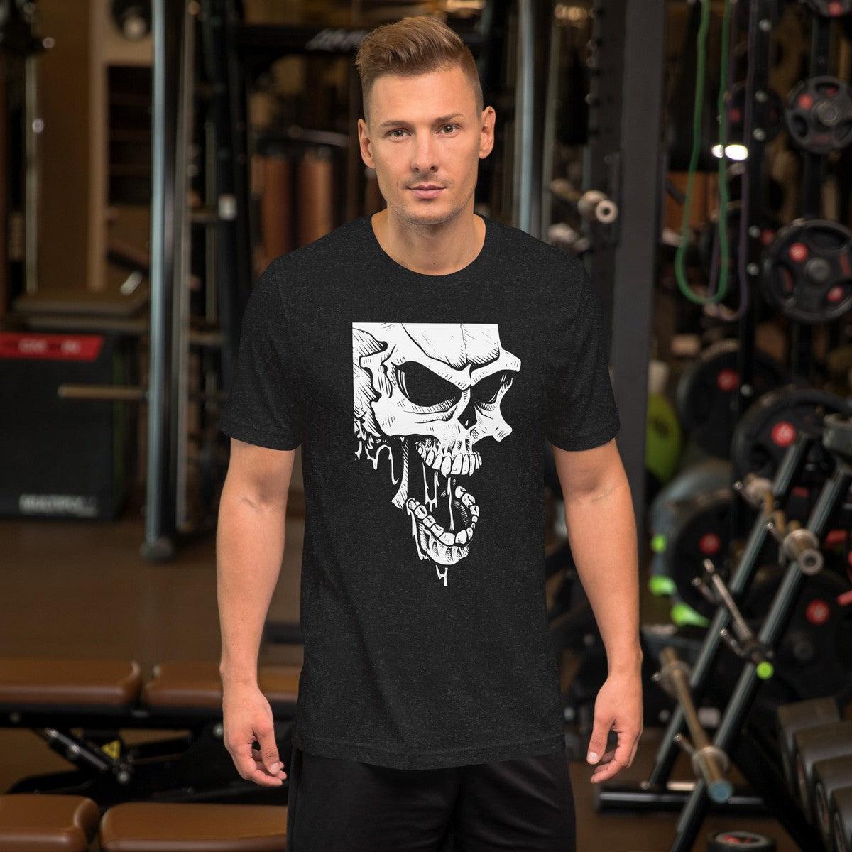 Creepy Skull Graphic Unisex T-shirt