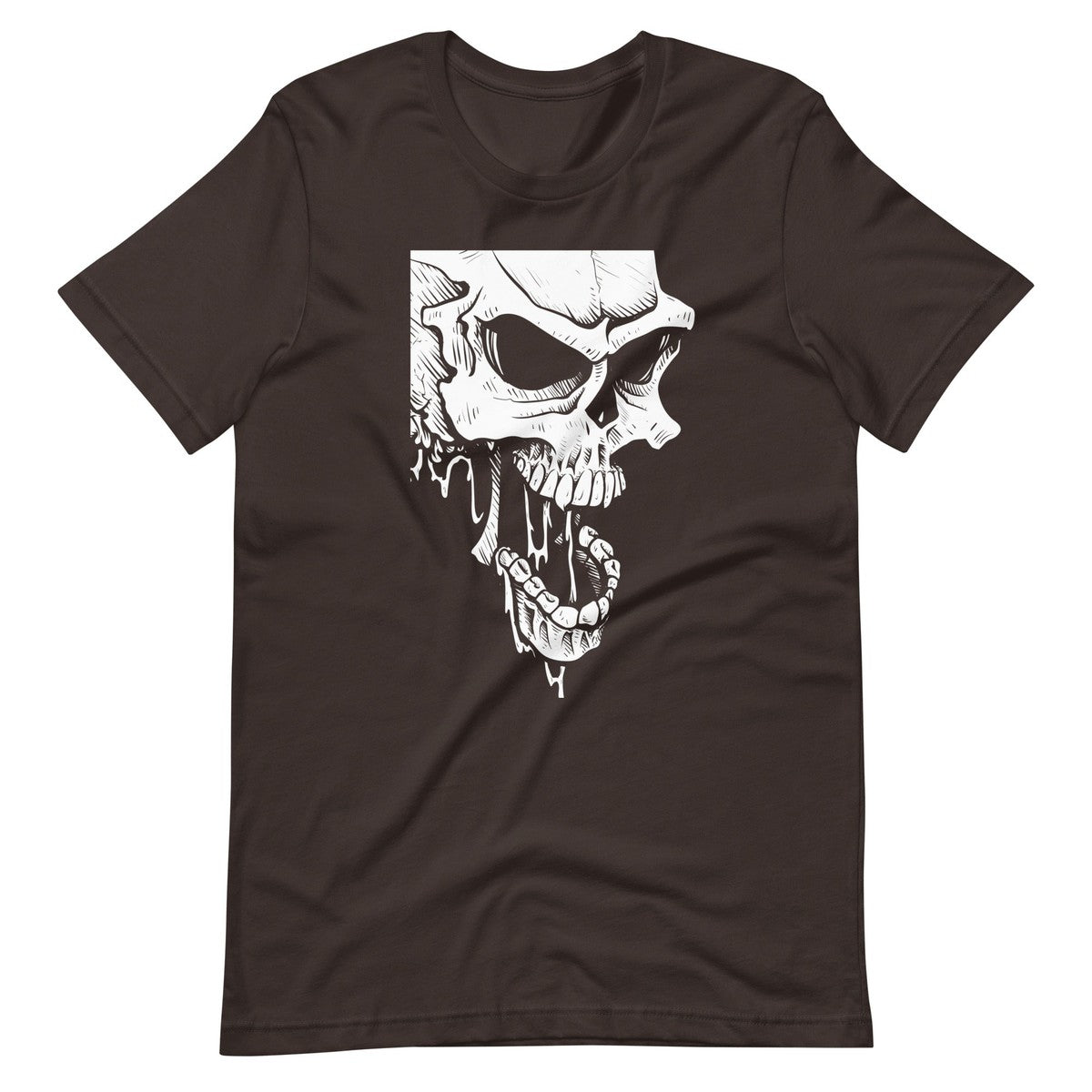 Creepy Skull Graphic Unisex T-shirt