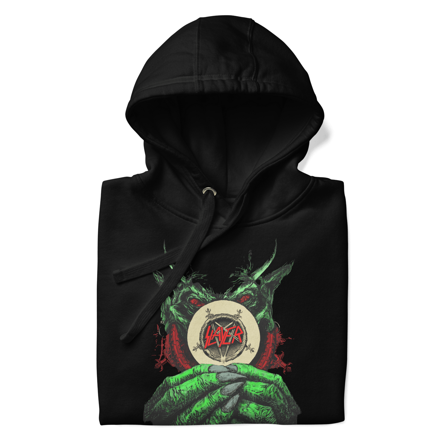 Slayer Demon Hands Vintage Hoodie