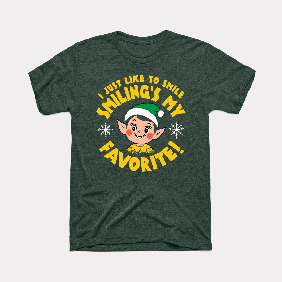 Smiling's My Favorite - Adult Unisex Tee