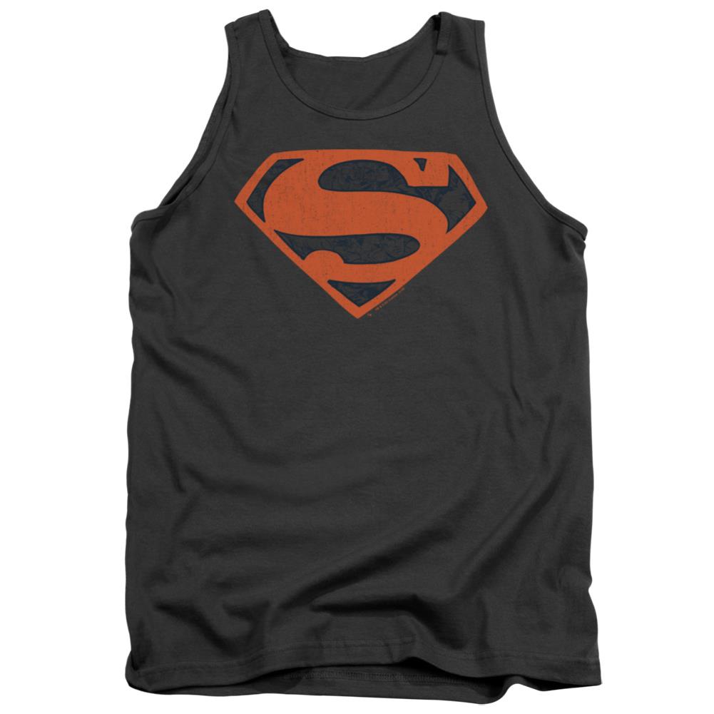 Superman Vintage Shield Collage T-Shirt Style001