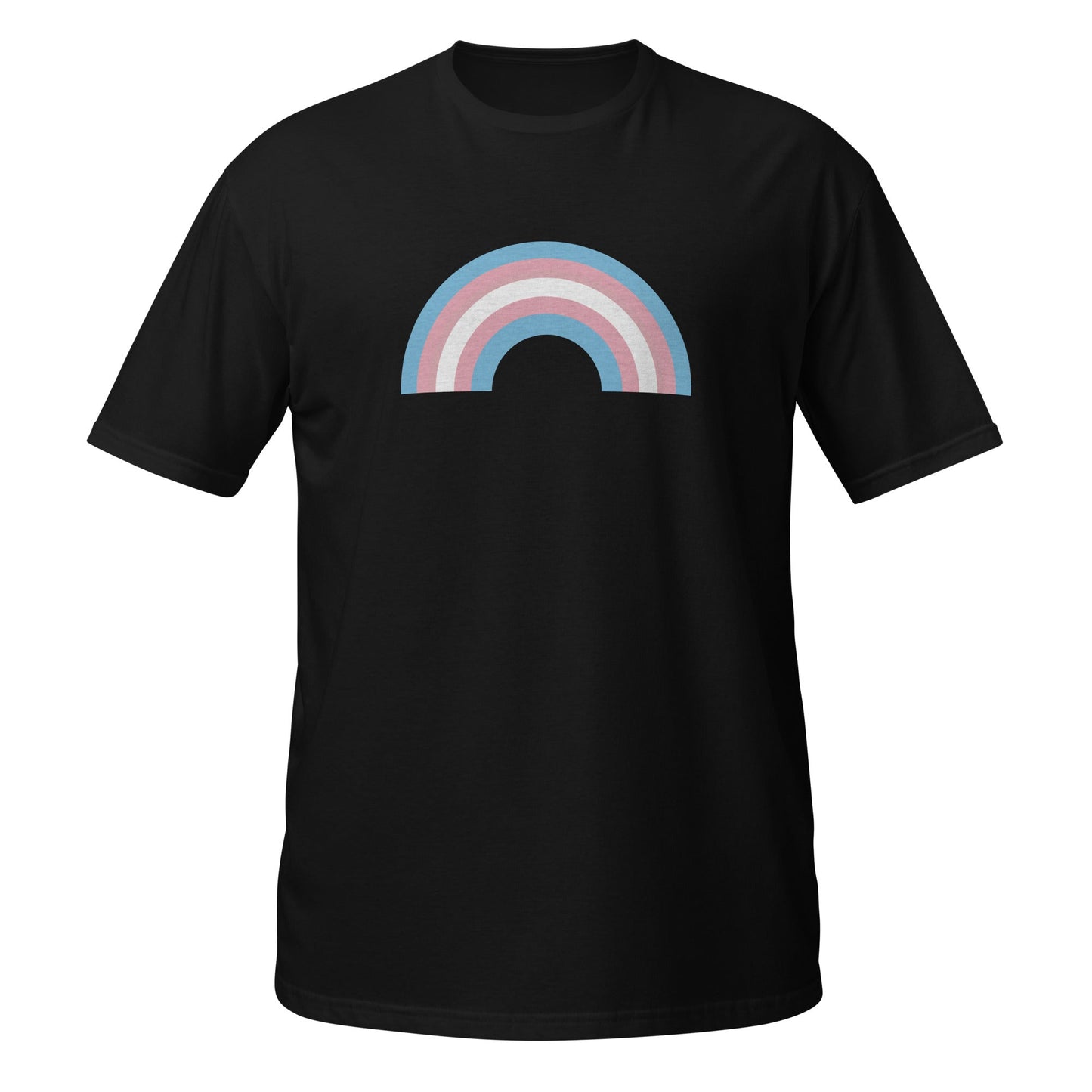 Trans Rainbow Arch Unisex Softstyle T-Shirt
