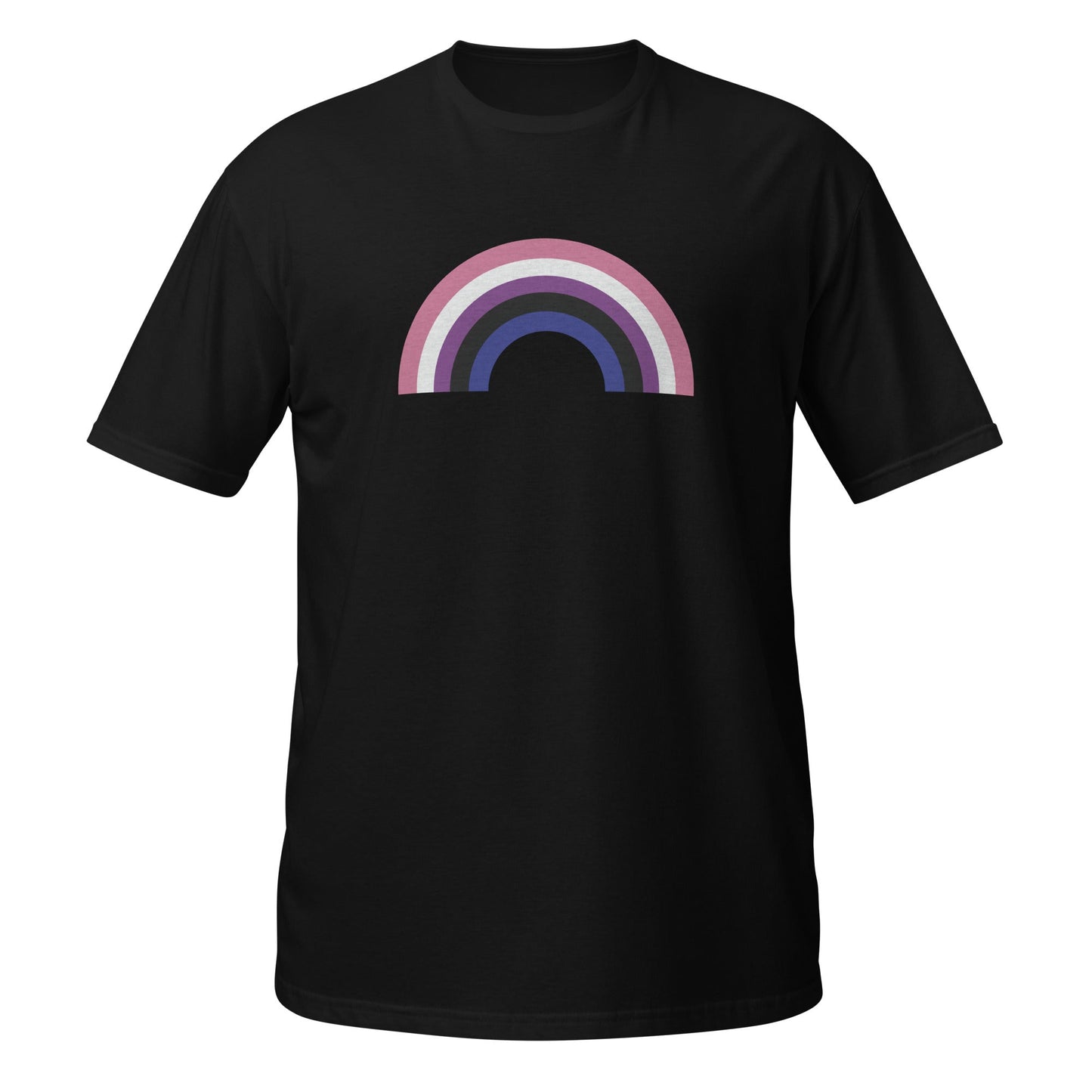 Genderfluid Rainbow Arch Unisex Softstyle T-Shirt