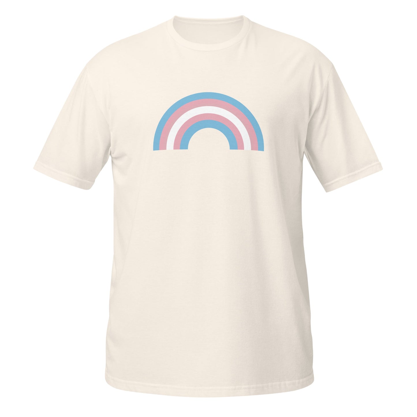 Trans Rainbow Arch Unisex Softstyle T-Shirt