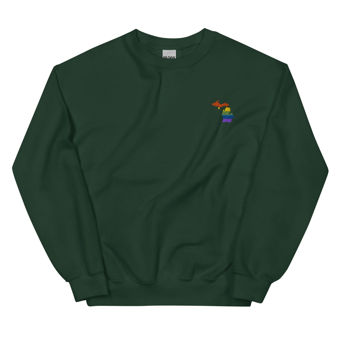 Michigan Embroidered Unisex Sweatshirt