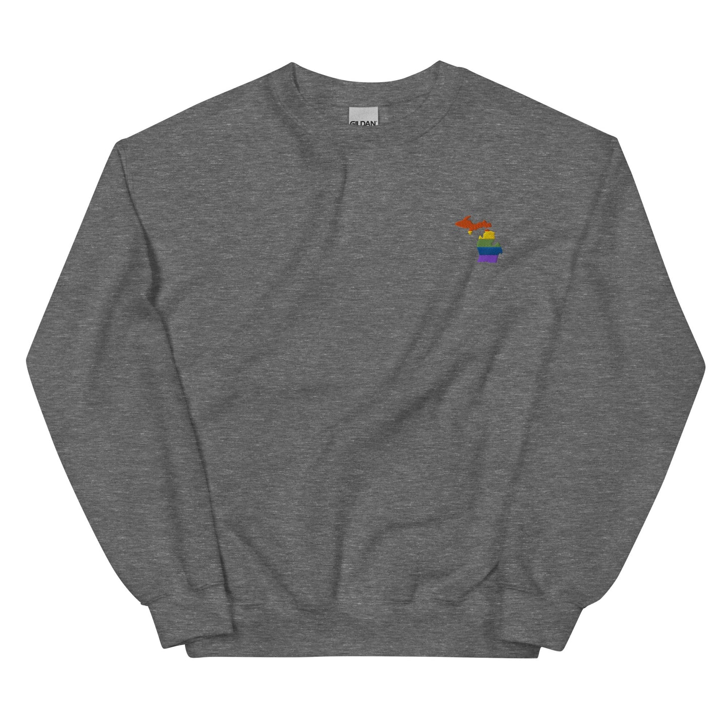 Michigan Embroidered Unisex Sweatshirt