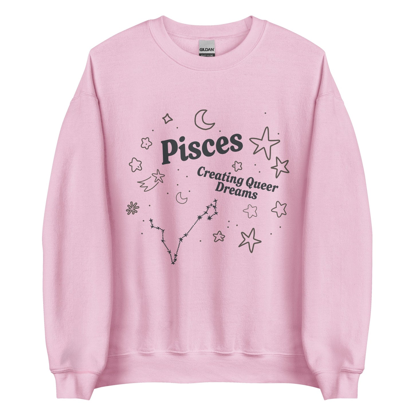 Pisces Creating Queer Dreams Unisex Sweatshirt