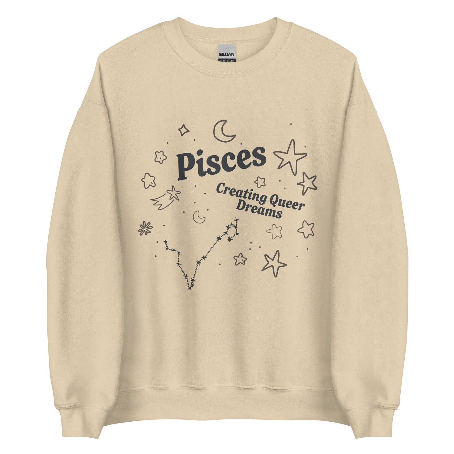 Pisces Creating Queer Dreams Unisex Sweatshirt