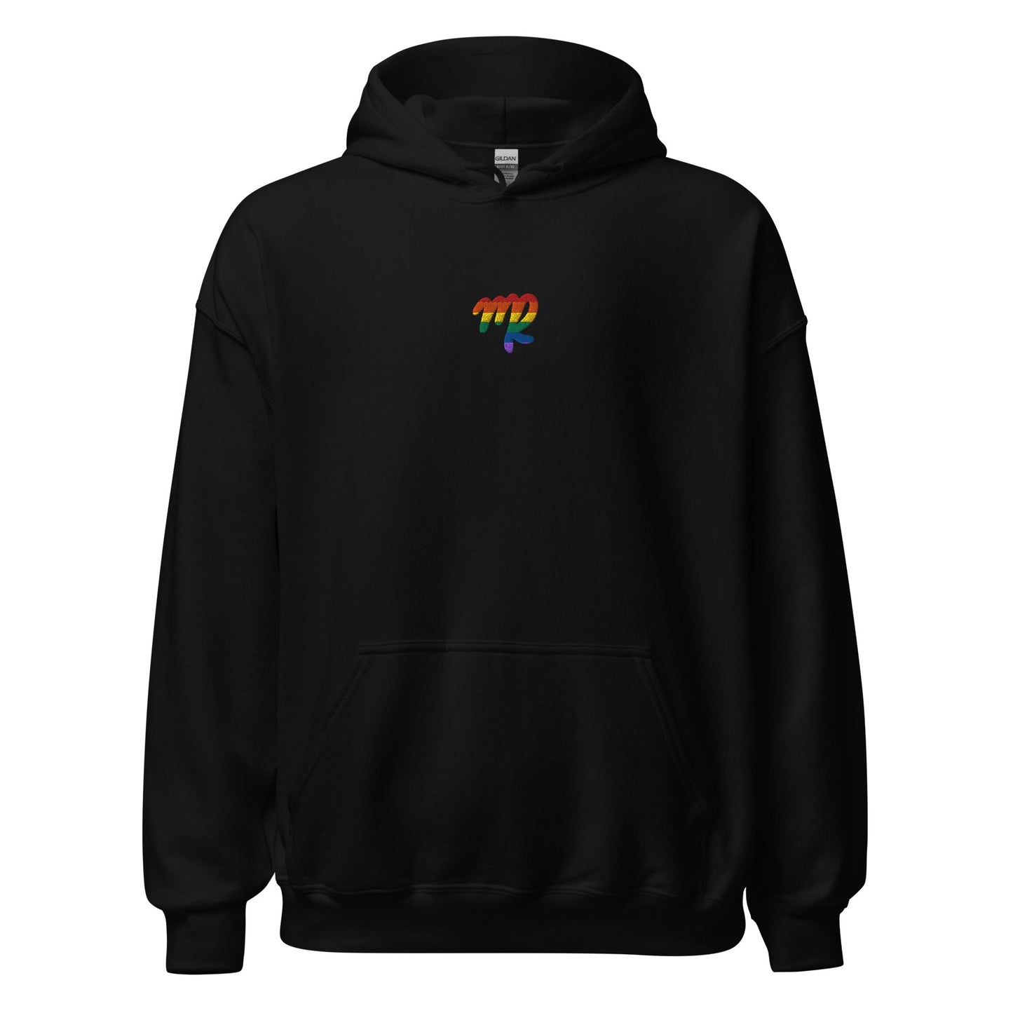 Virgo Rainbow Embroidered Unisex Hoodie
