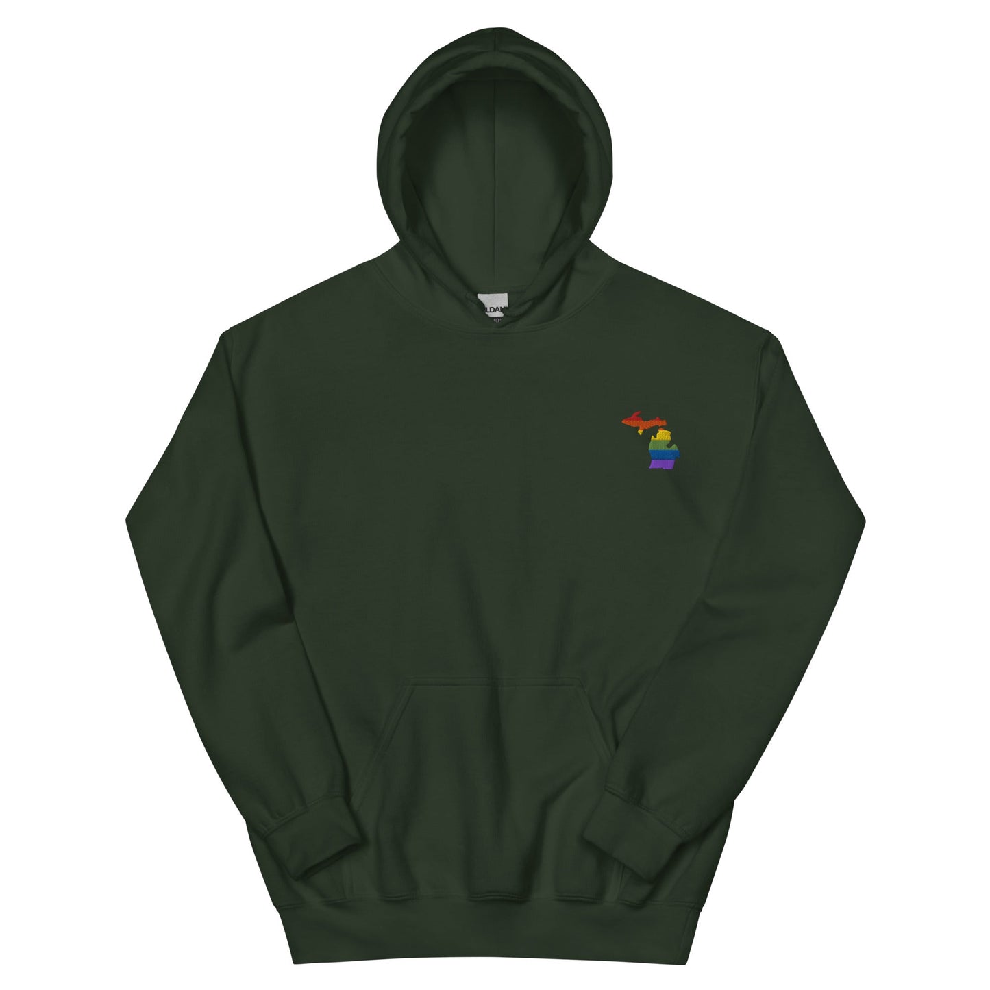 Michigan Embroidered Unisex Hoodie