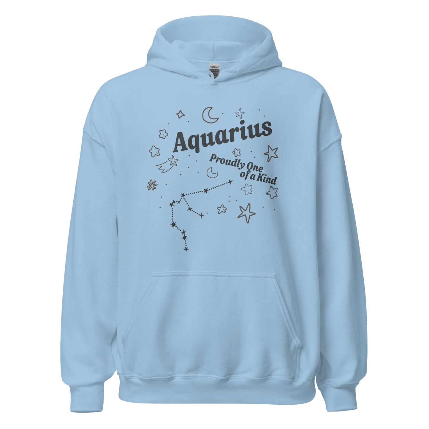 Aquarius Proudly One of a Kind Unisex Hoodie