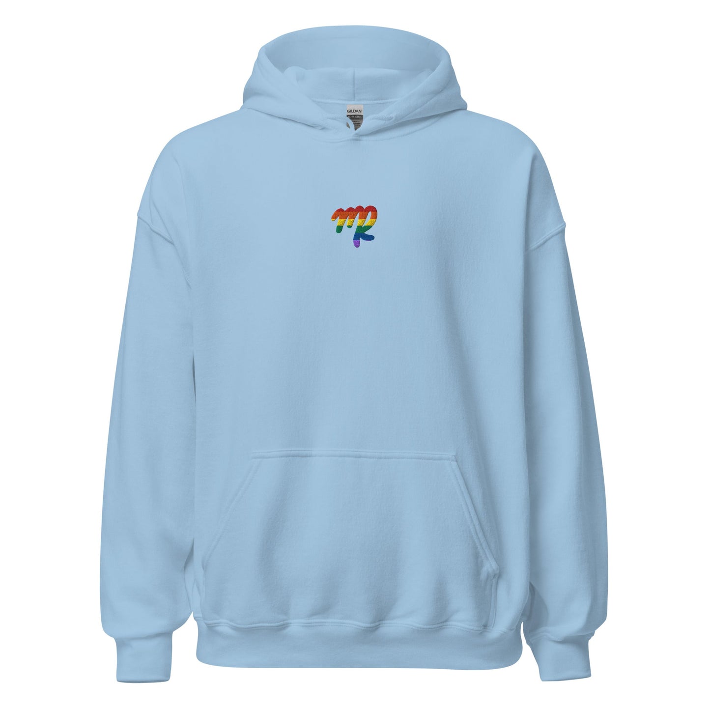 Virgo Rainbow Embroidered Unisex Hoodie