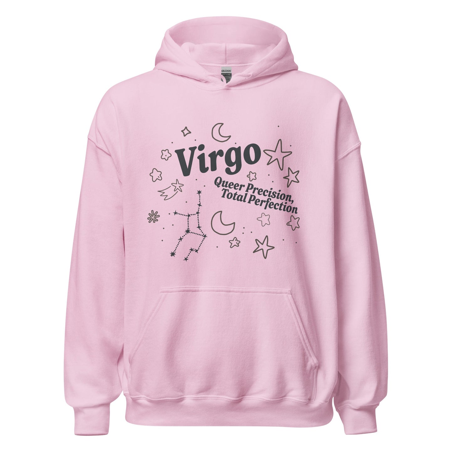 Virgo Queer Precision, Total Perfection Unisex Hoodie
