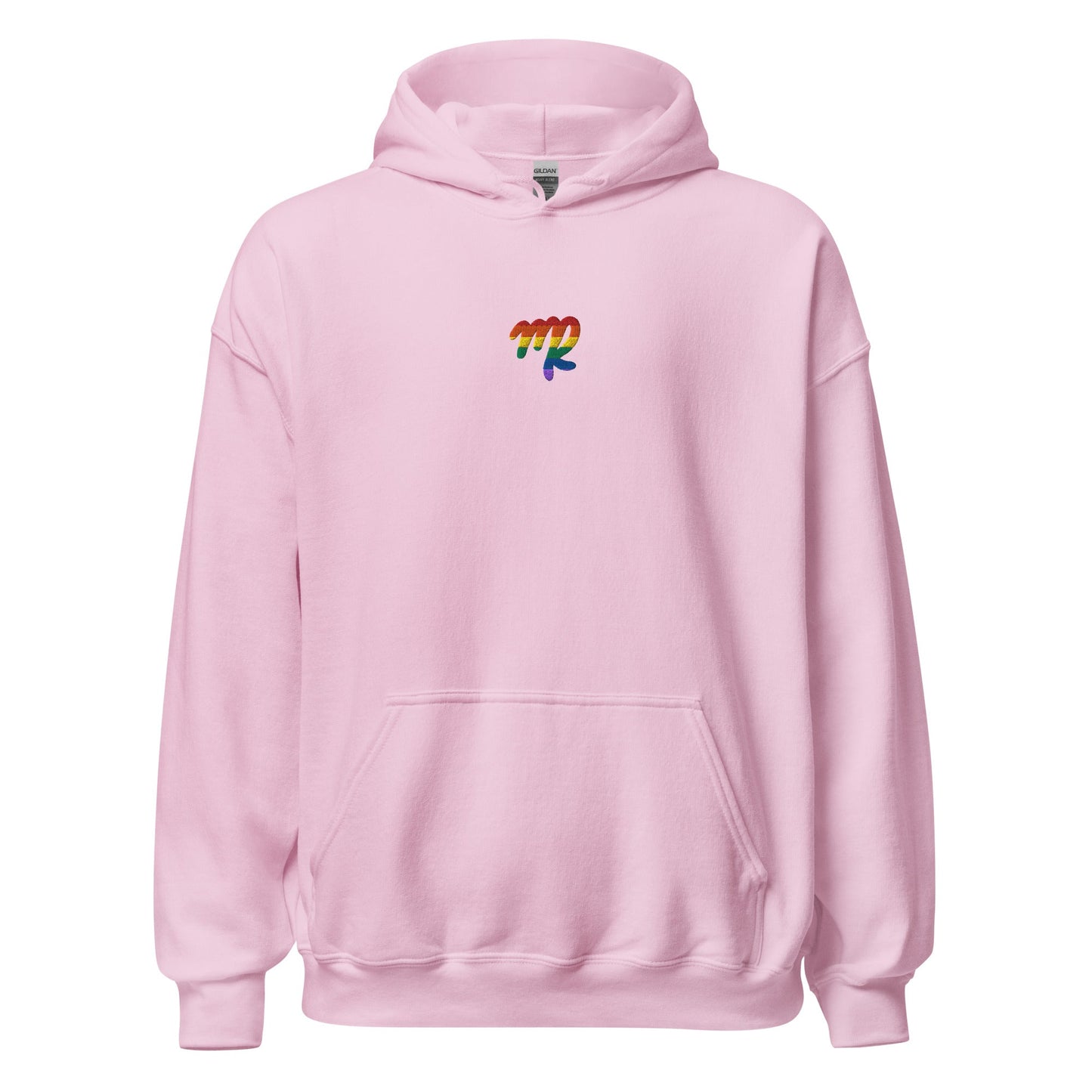 Virgo Rainbow Embroidered Unisex Hoodie