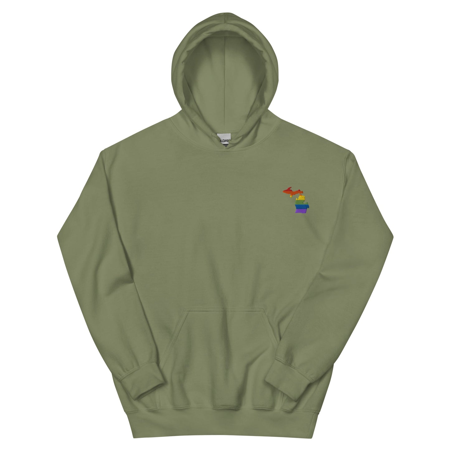Michigan Embroidered Unisex Hoodie