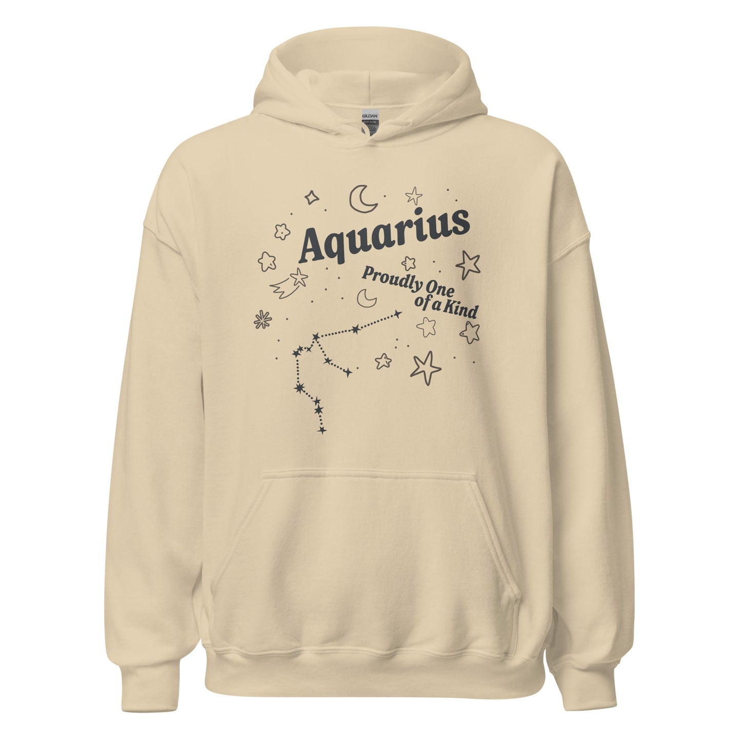 Aquarius Proudly One of a Kind Unisex Hoodie