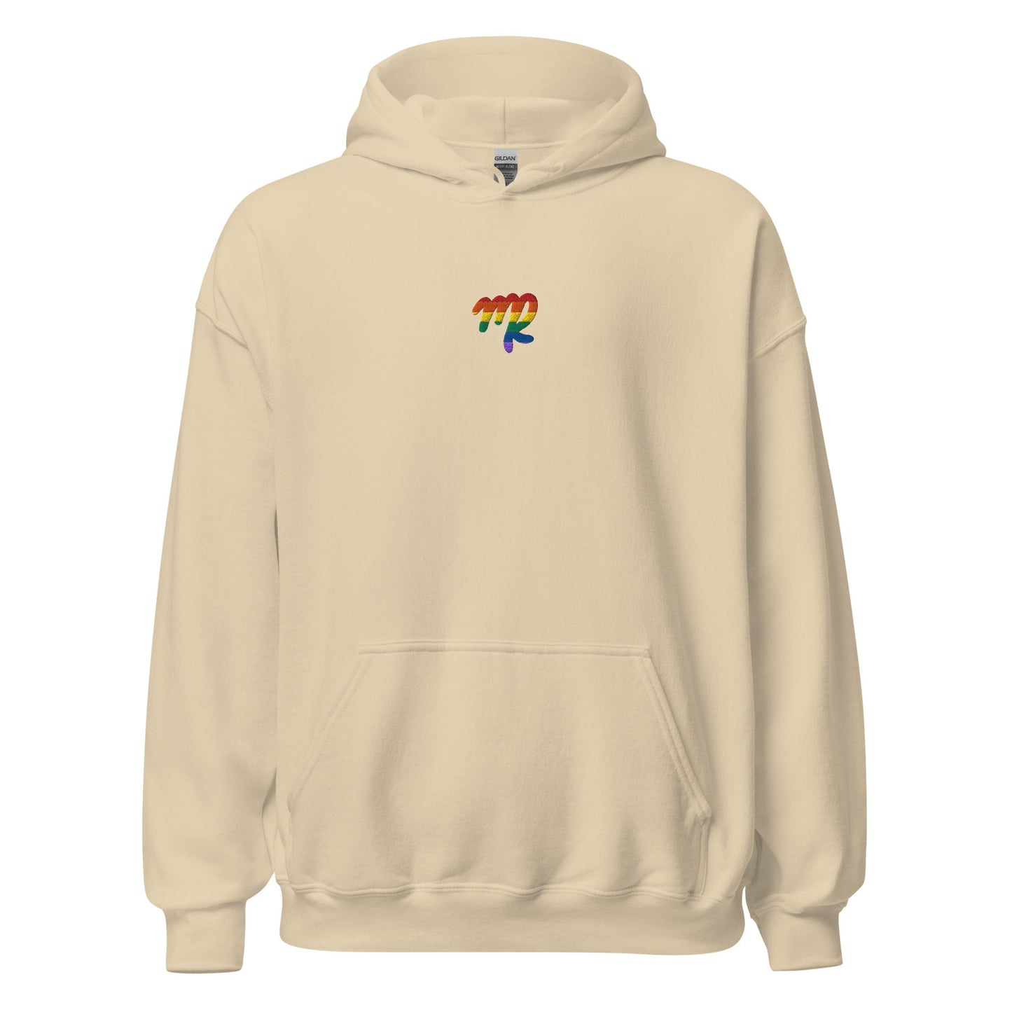 Virgo Rainbow Embroidered Unisex Hoodie