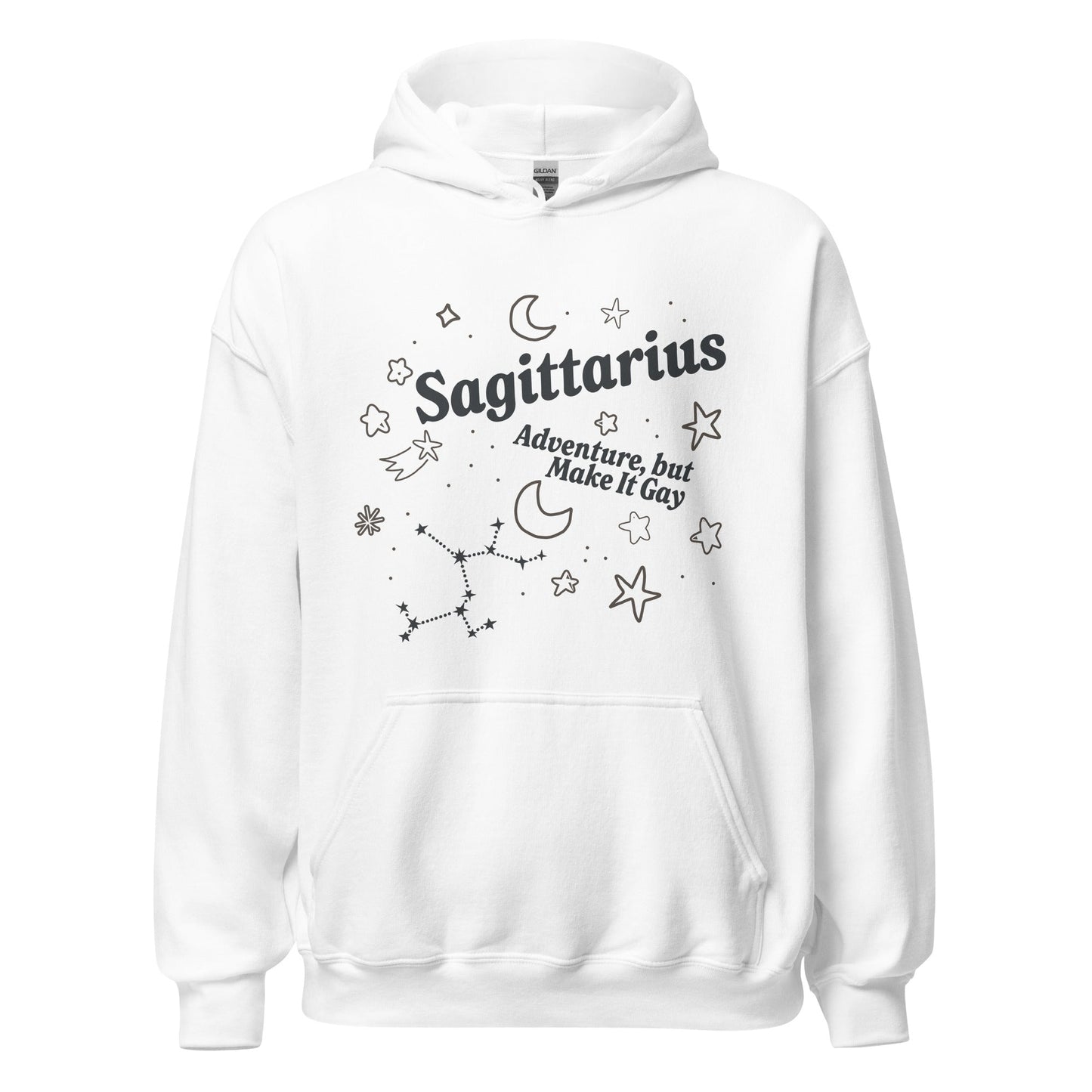 Sagittarius Adventure, But Make It Gay Unisex Hoodie
