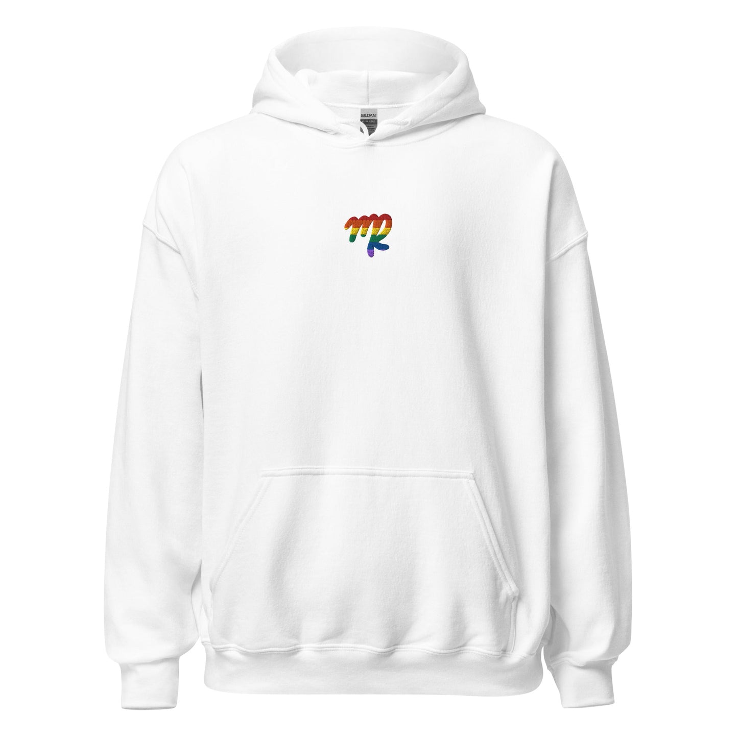 Virgo Rainbow Embroidered Unisex Hoodie
