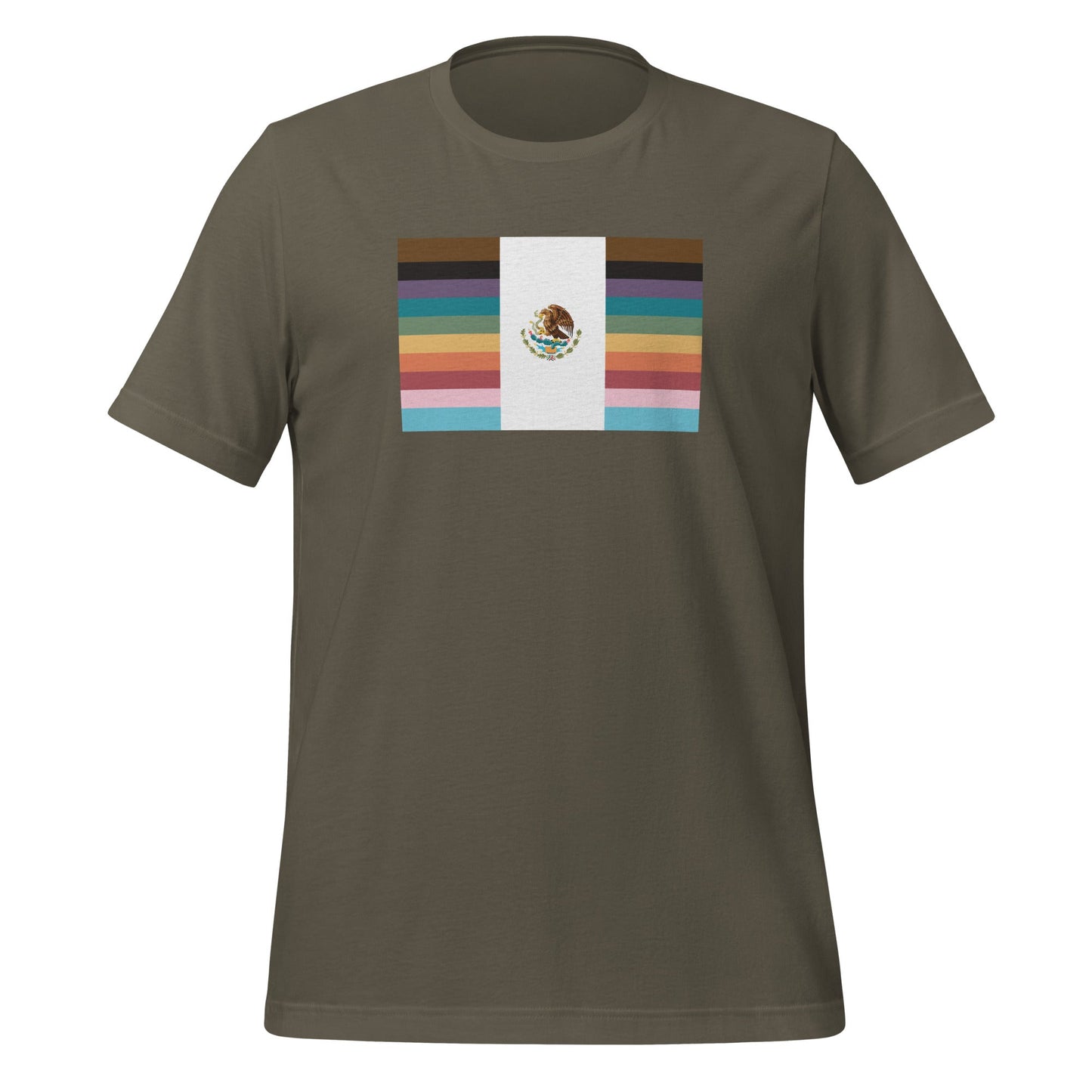 Mexican Pride Flag Unisex t-shirt