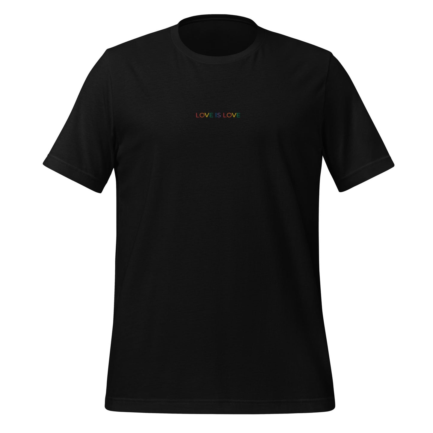 Love is Love Embroidered Unisex T-Shirt Style001
