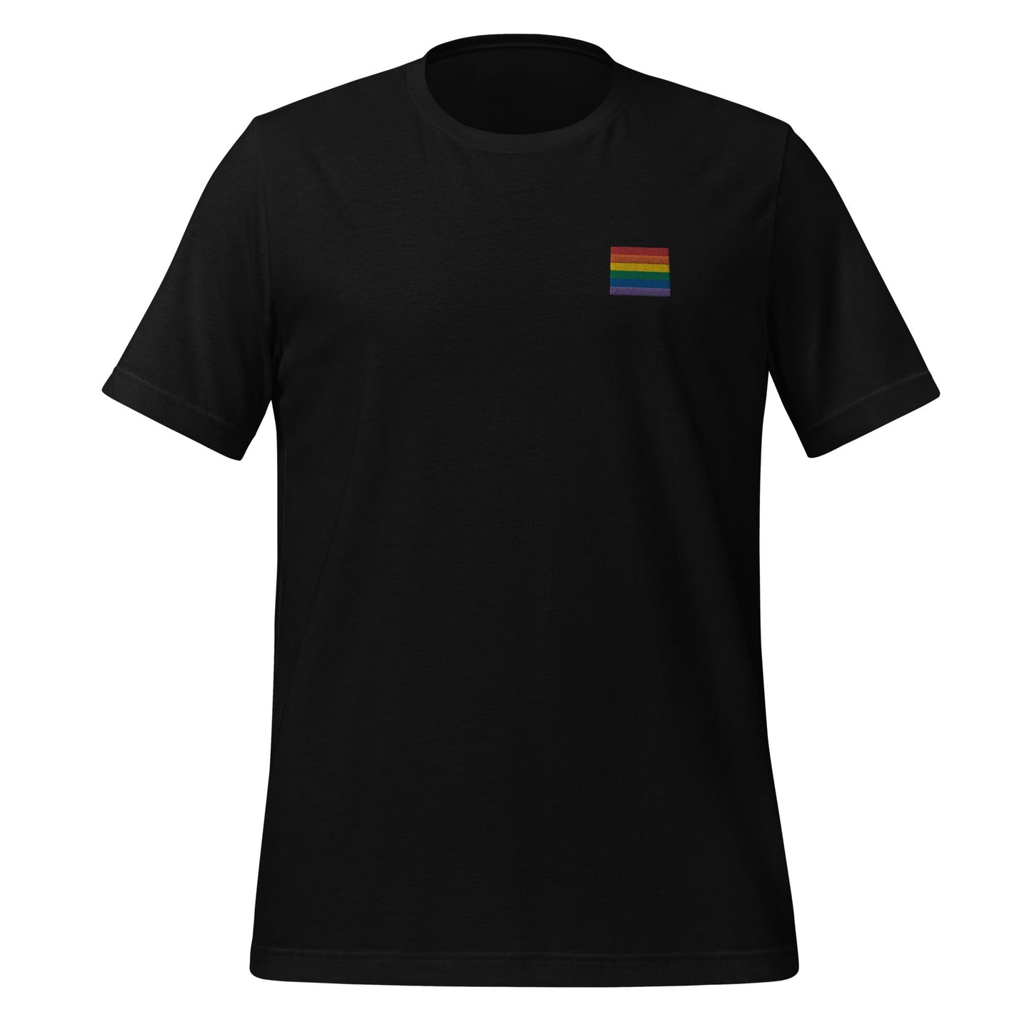 Wyoming Rainbow Embroidered Unisex T-Shirt