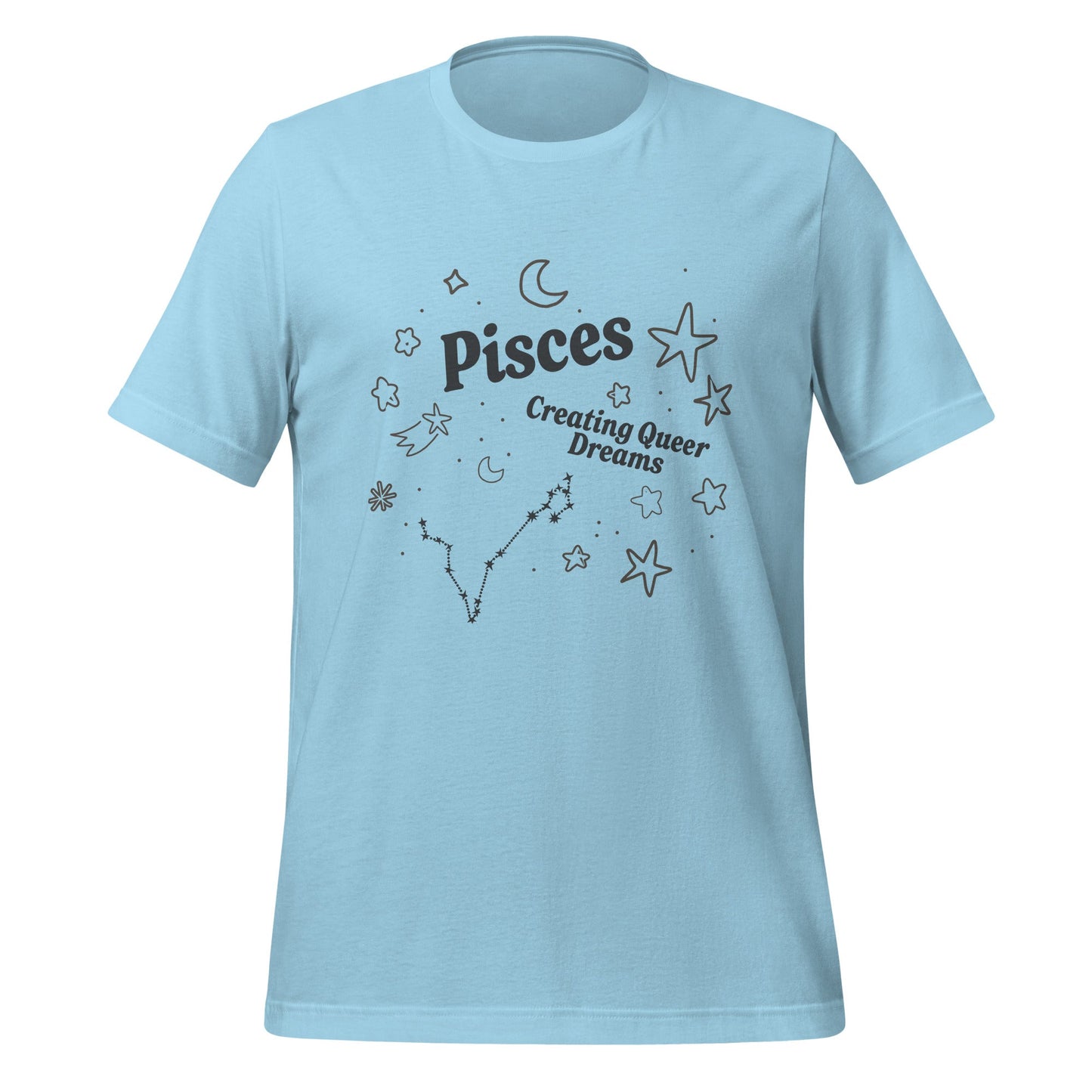 Pisces Creating Queer Dreams Unisex T-Shirt