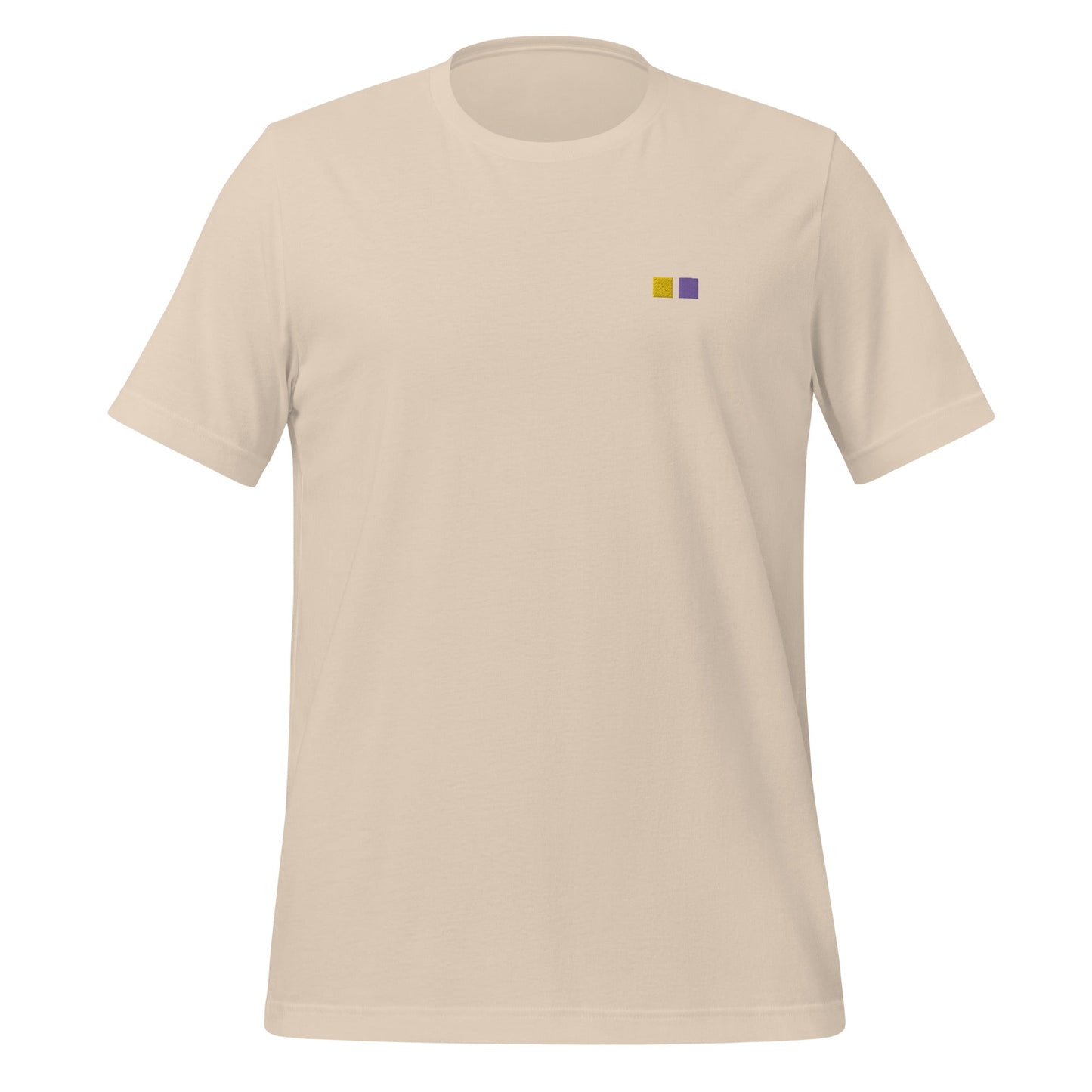 Intersex Squares Embroidered Unisex T-Shirt
