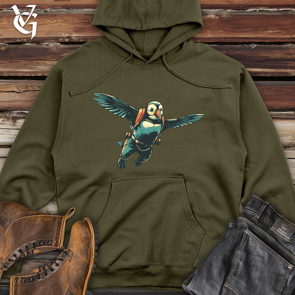 Vintage Glide Penguin 01 Midweight Hooded Sweatshirt