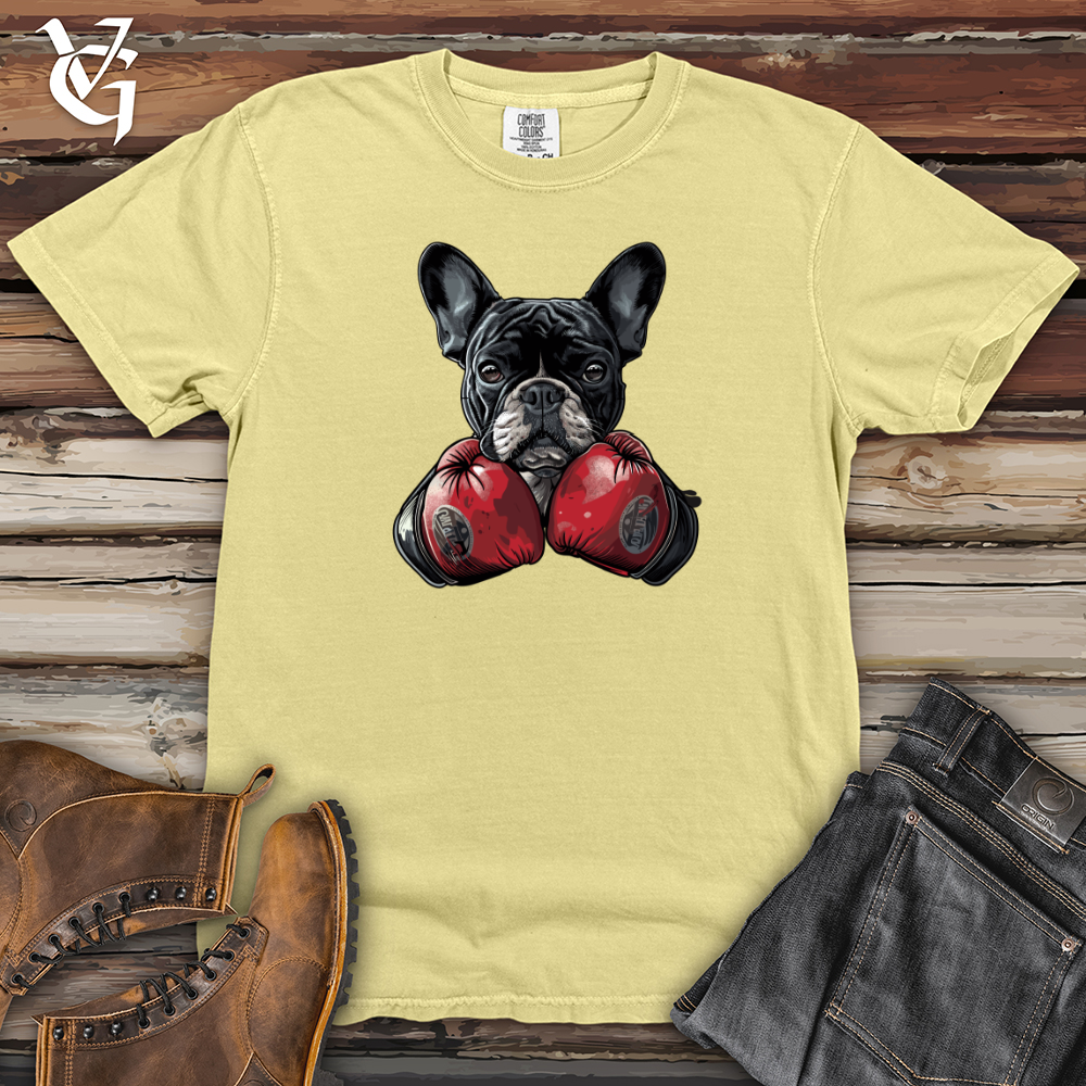 Bulldog Boxing Champion Heavy Cotton Comfort Colors Tee Style001