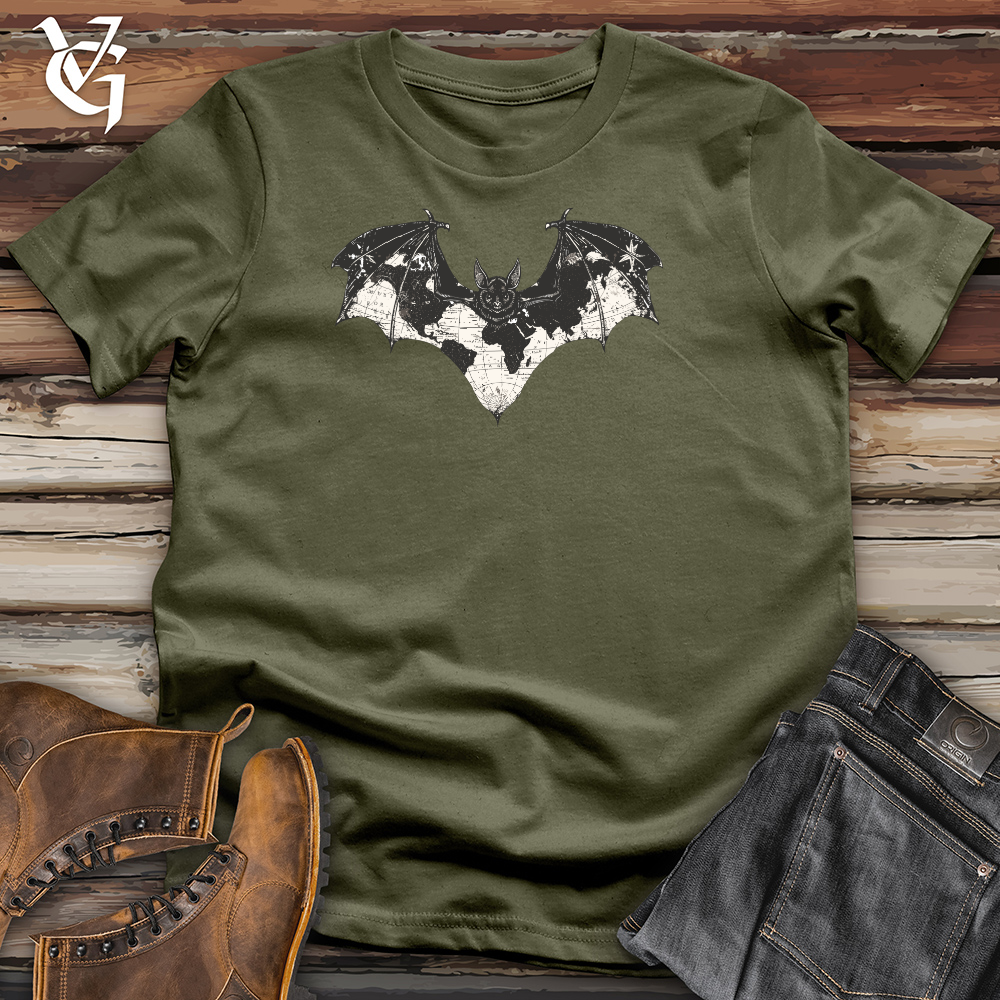 Cartographic Bat Explorer Cotton Tee