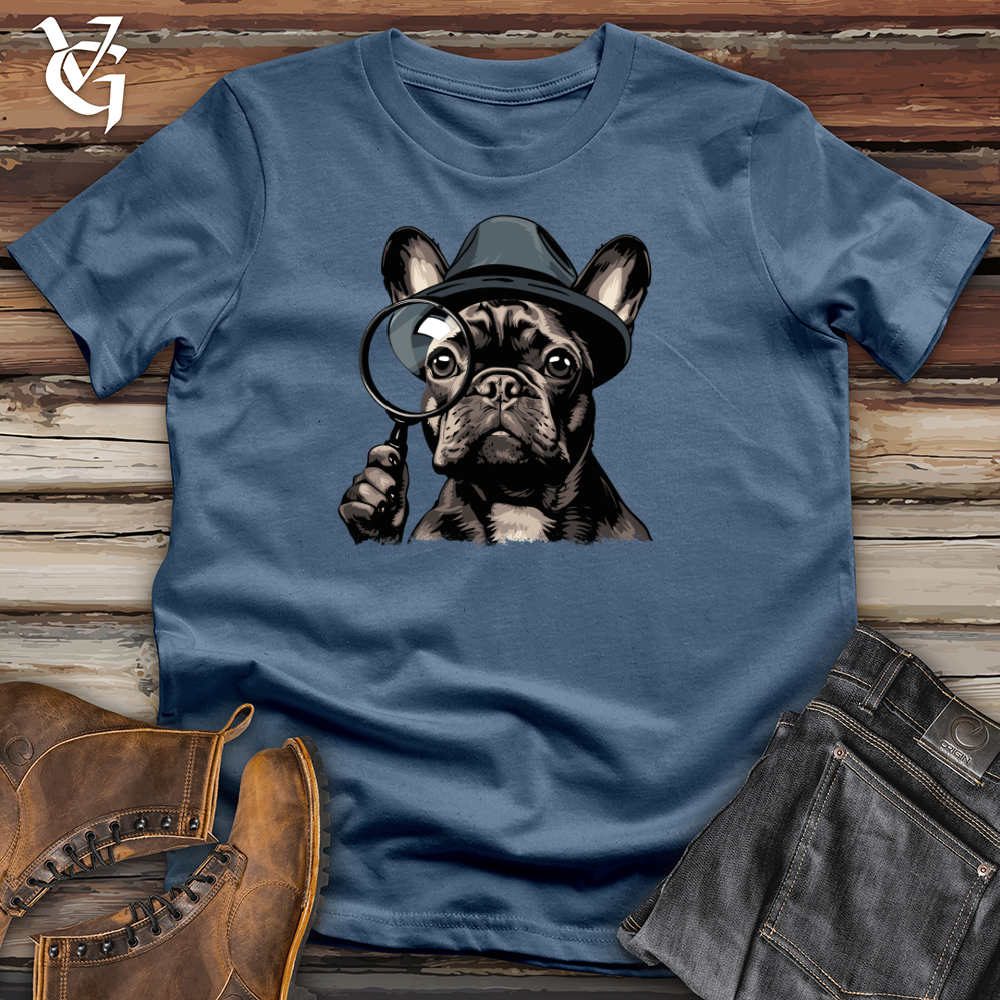 Bulldog Sleuth Search Cotton Tee