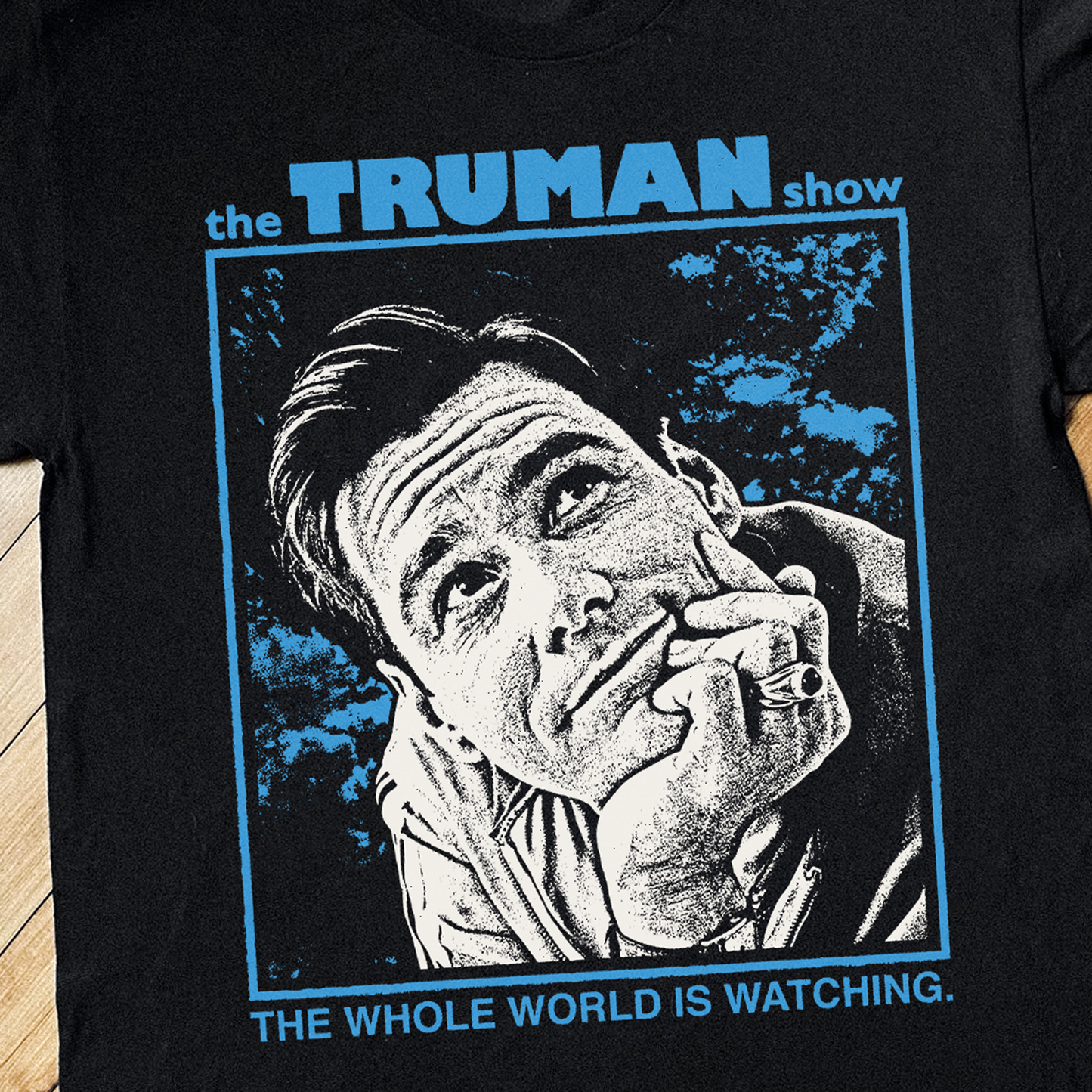 '98 THE TRUMAN SHOW BLACK T-SHIRT