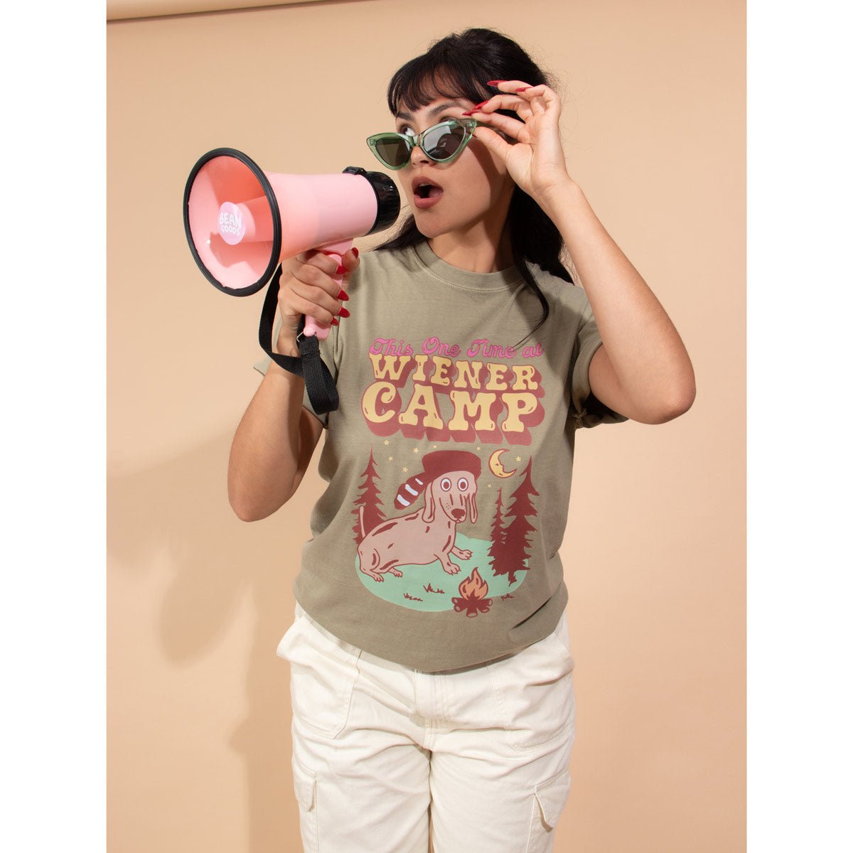 wiener camp unisex tee