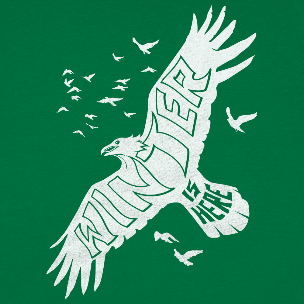 Winter Raven Men's T-Shirt