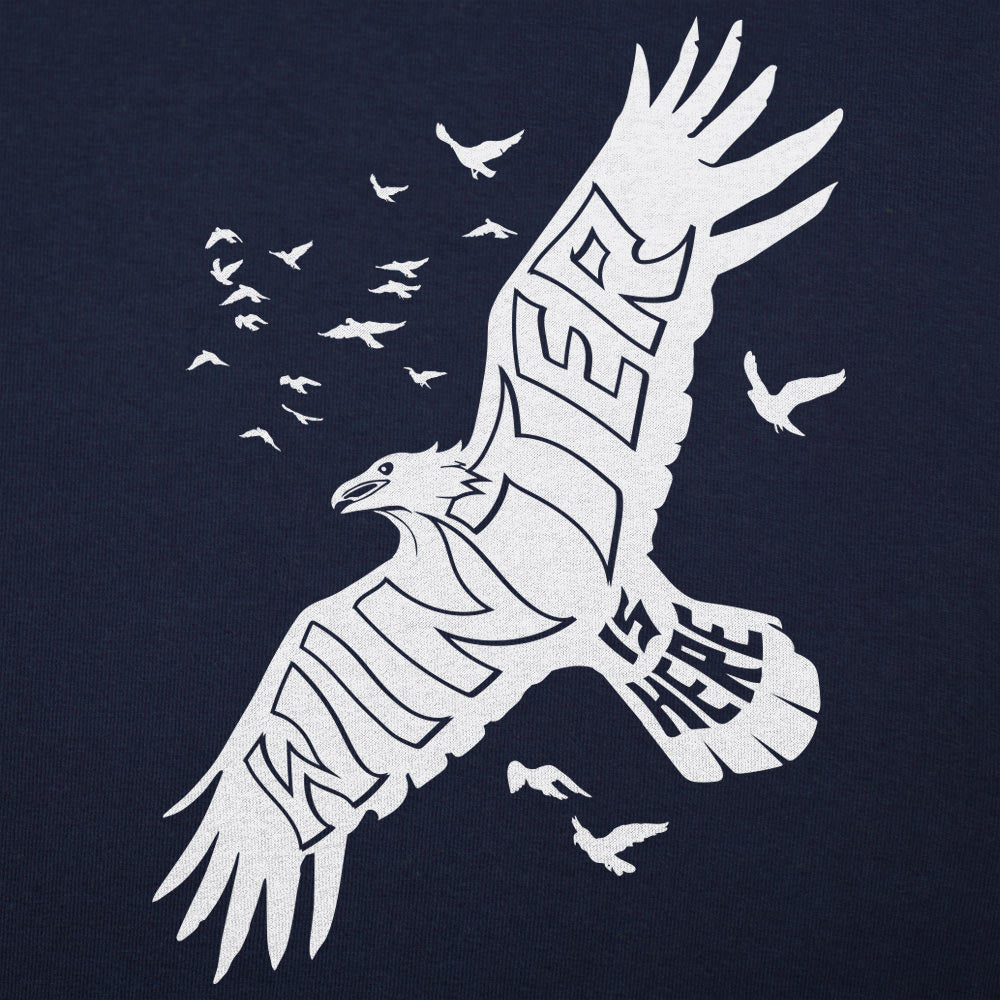 Winter Raven Men's T-Shirt