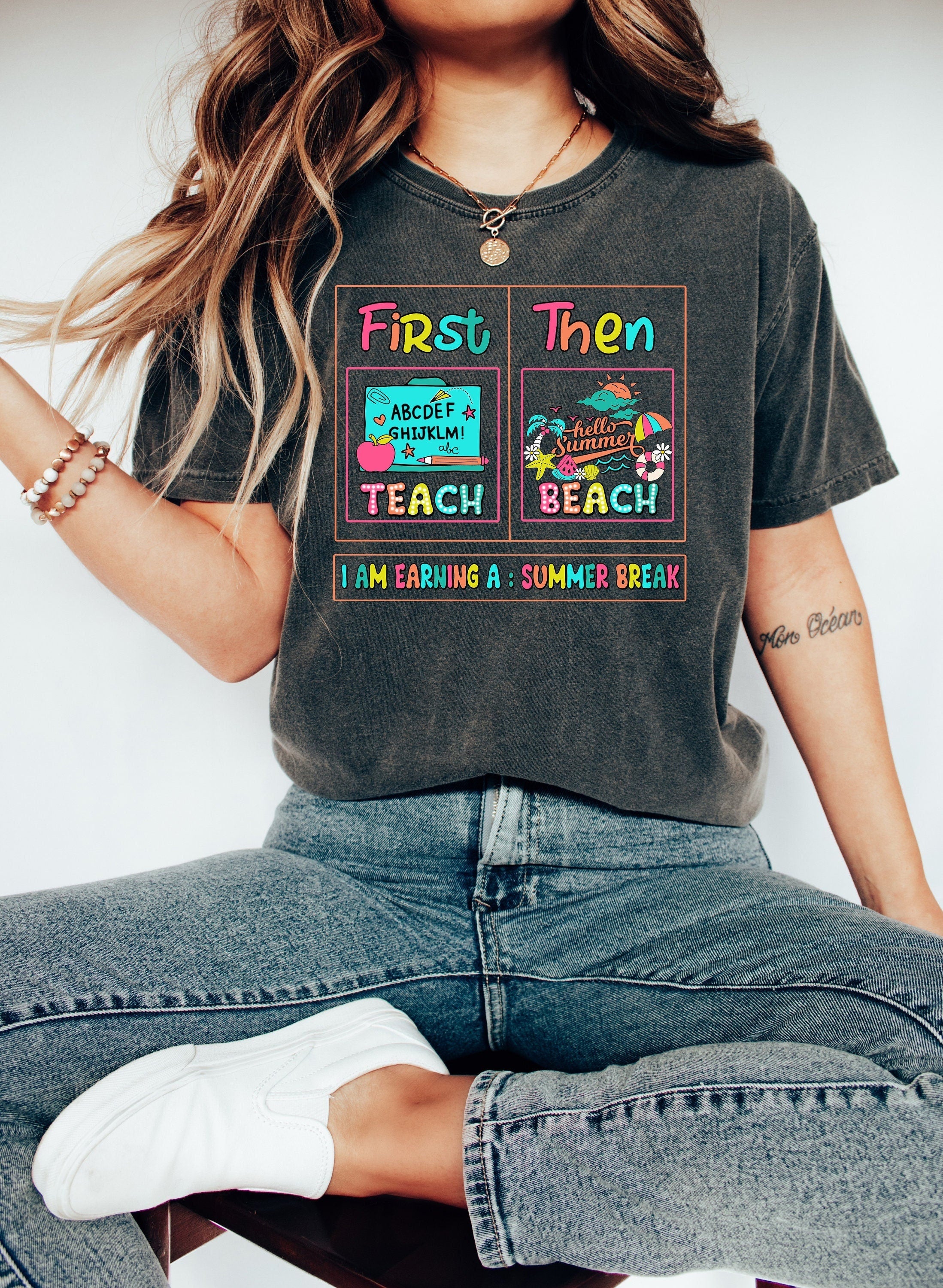 First Teach Beach First Teach Beach Teacher Summer Vacation Teacher Summer (1)