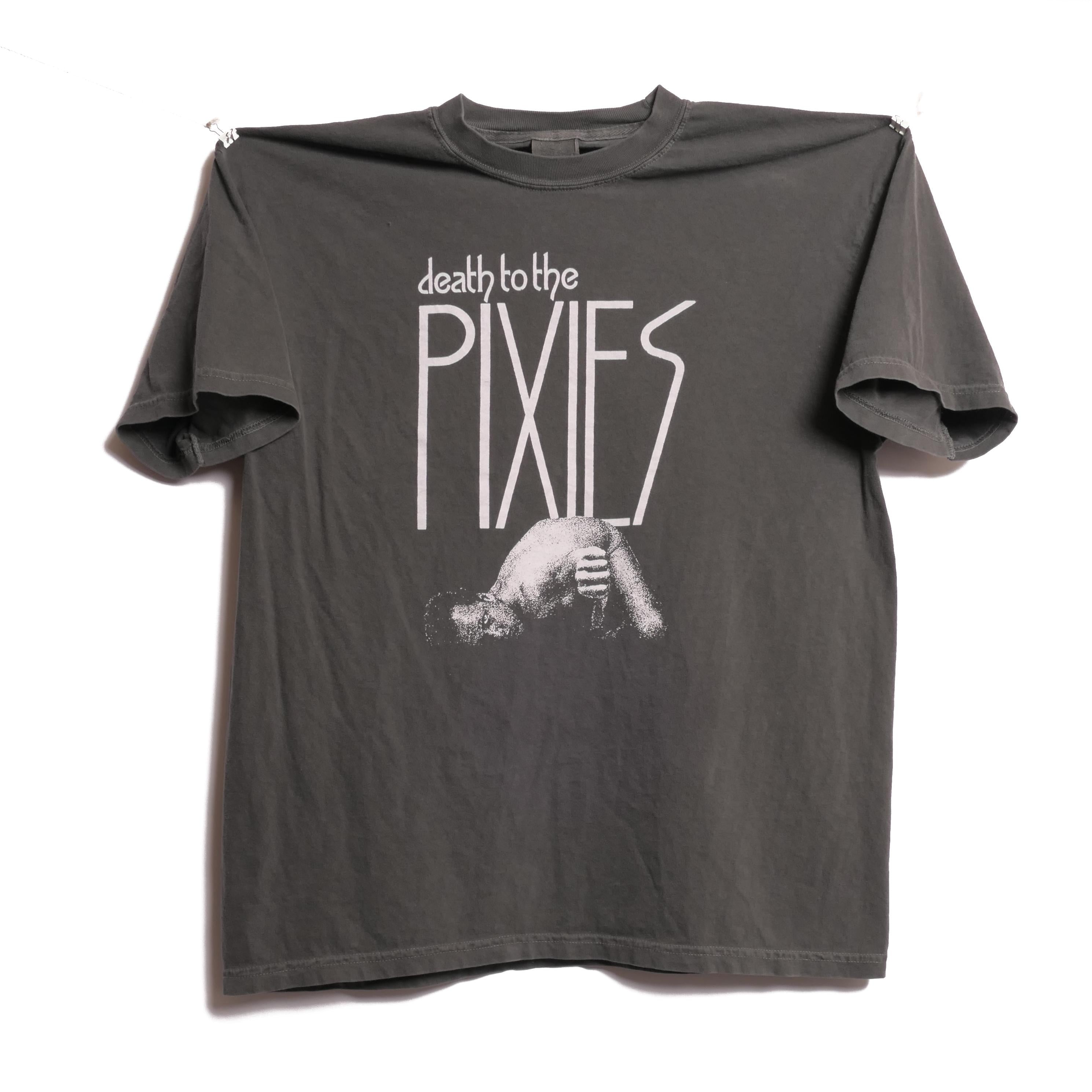 Pixies Death Pixies Tee Ultra Faded Post Punk Alternative Noise Grunge Band Album Surfer Rosa Bossanova Doolittle Sz Xl (1)