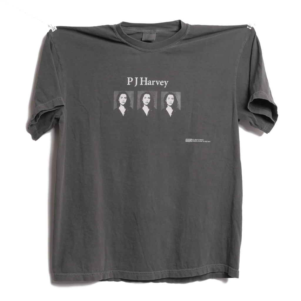 Pj Harvey Band Tee Rid Dry Automatic Dlamini Alternative Grunge Rock Roll English Parish Heavyweight Boxy Fit Xl (1)