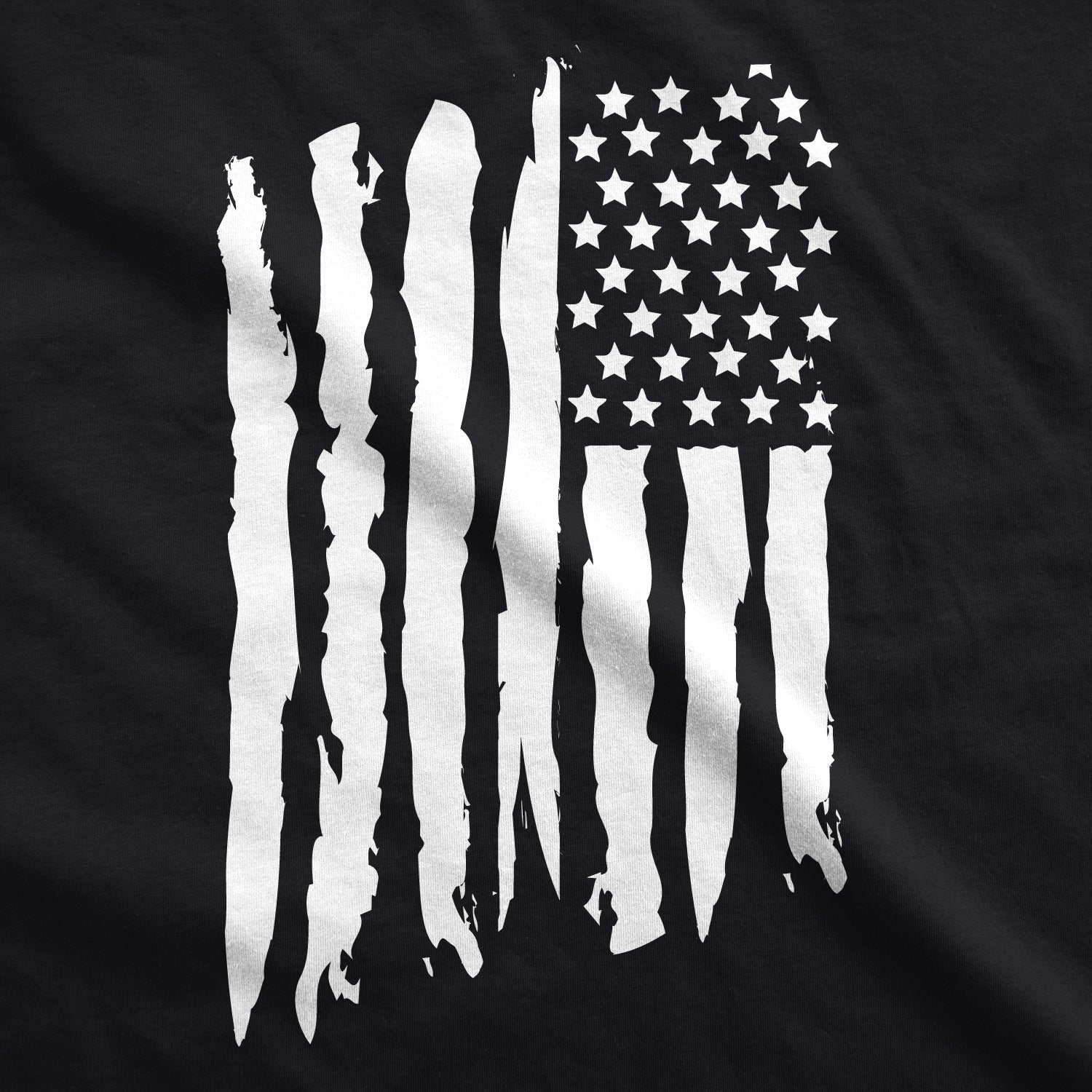 Vertical Grunge Flag Men's T Shirt