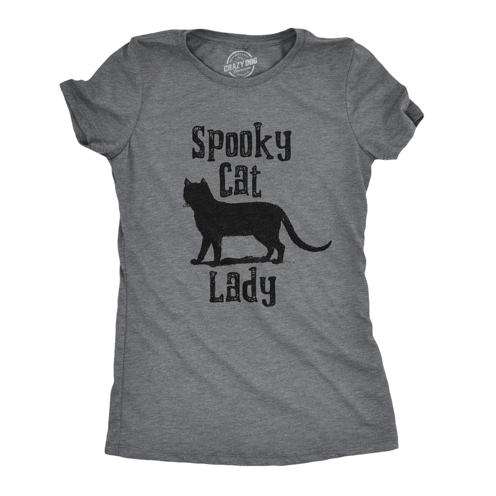Spooky Cat Lady Women's T Shirt