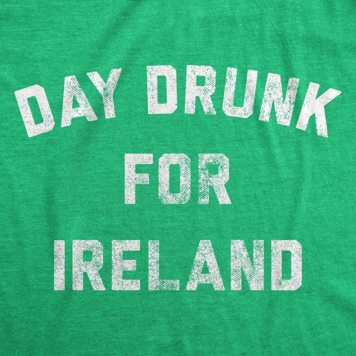 Day Drunk For Ireland Men's T Shirt